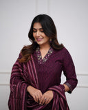 Rich Dark Brown Kurti