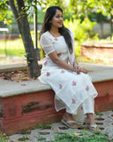 Radiant White Kurti