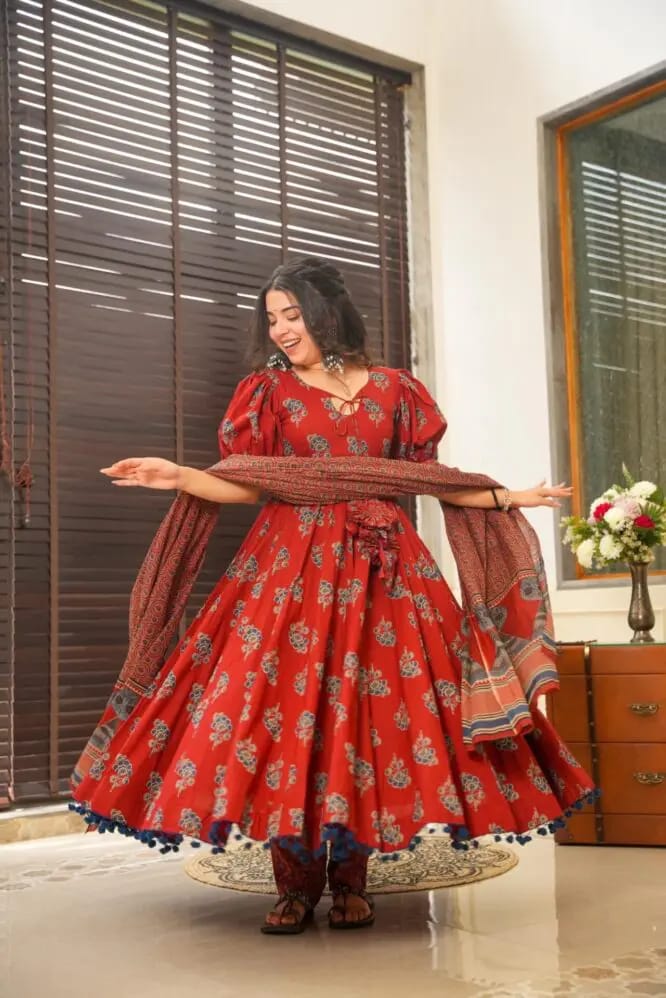 Elegant Brown Kurti