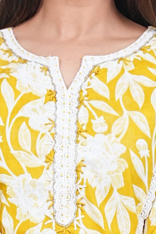 Radiant Yellow Kurti