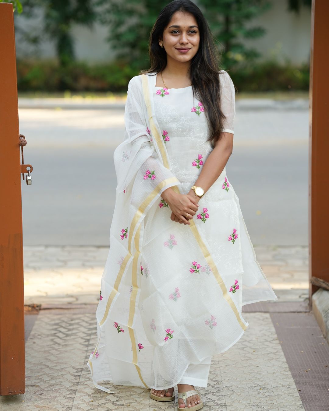 Radiant White Kurti