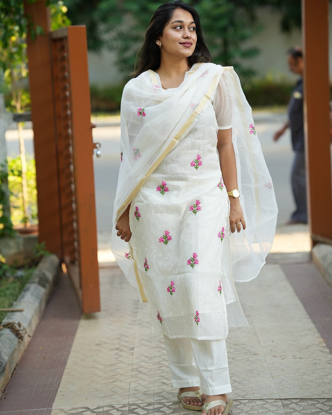 Radiant White Kurti