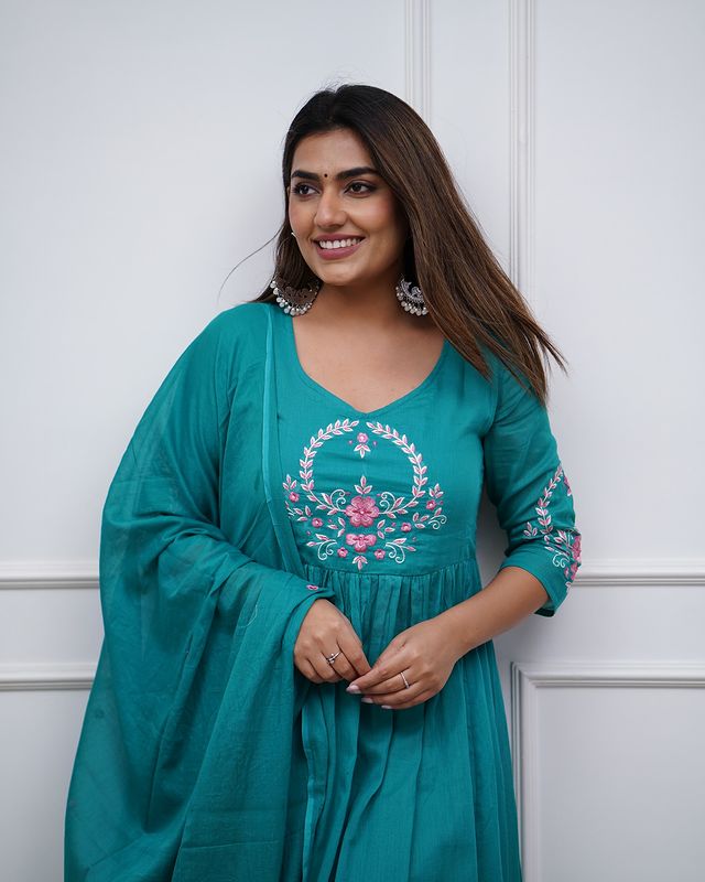 Elegant Blue Kurti