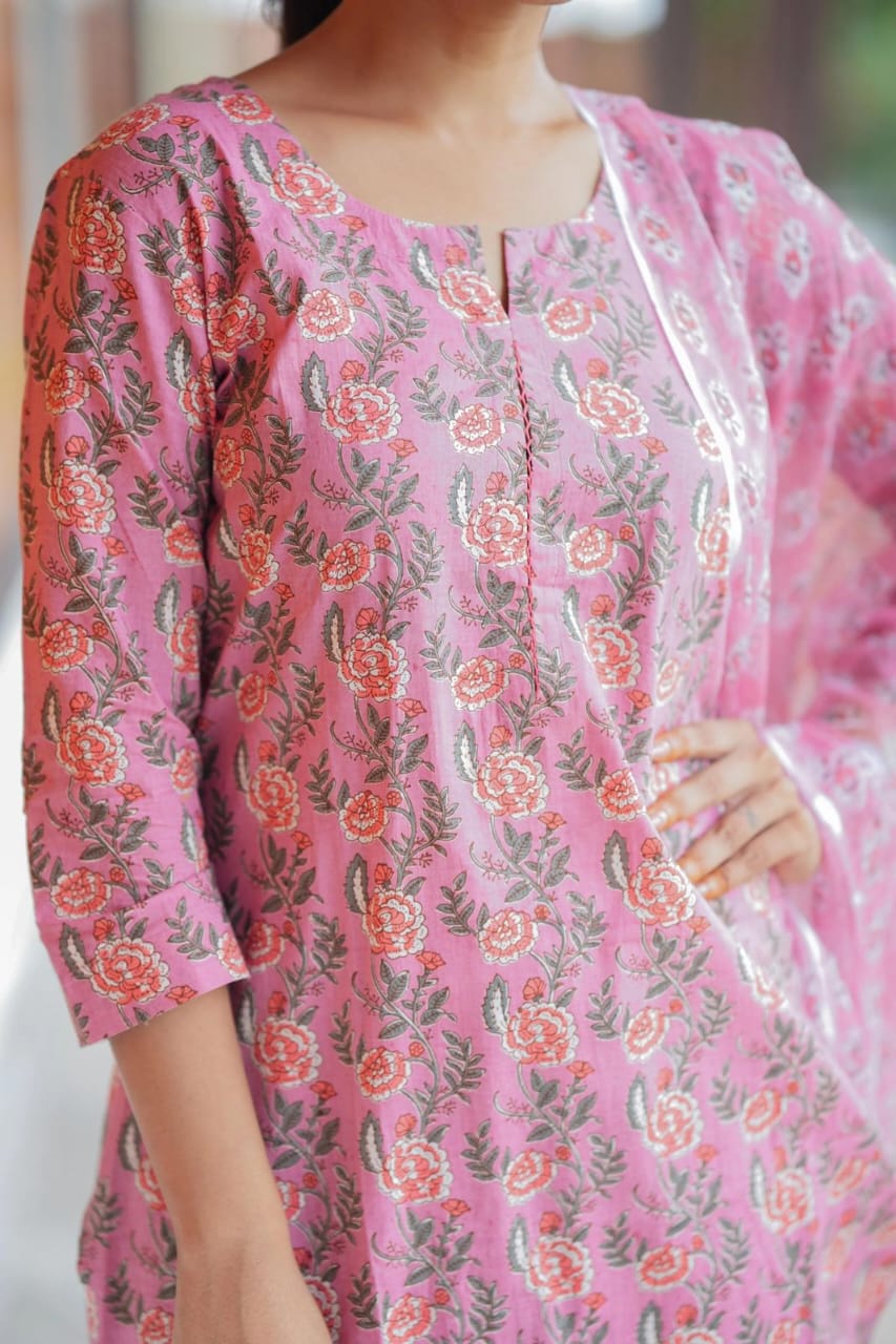 Gorgeous Pink Kurti