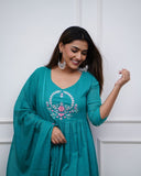 Elegant Blue Kurti