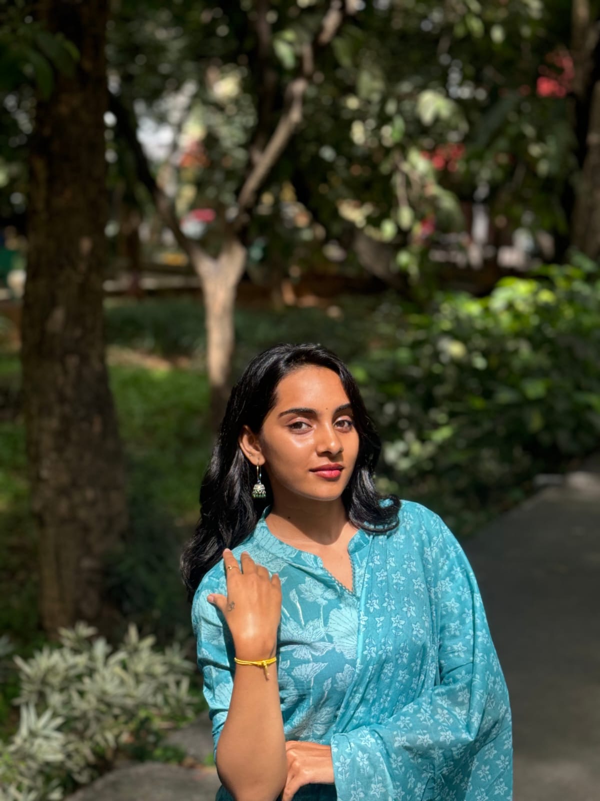 Royal Blue Long Kurti