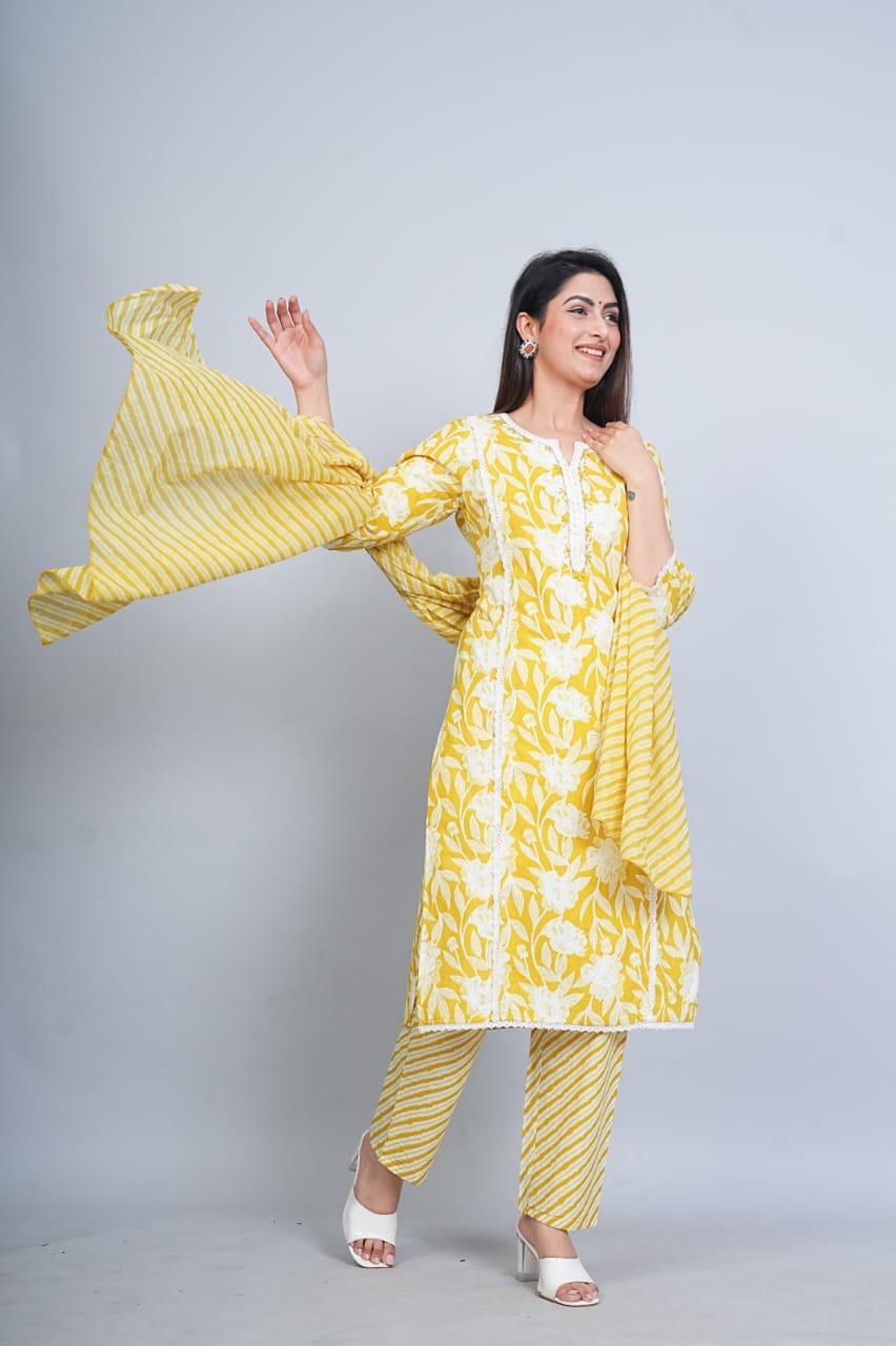 Radiant Yellow Kurti