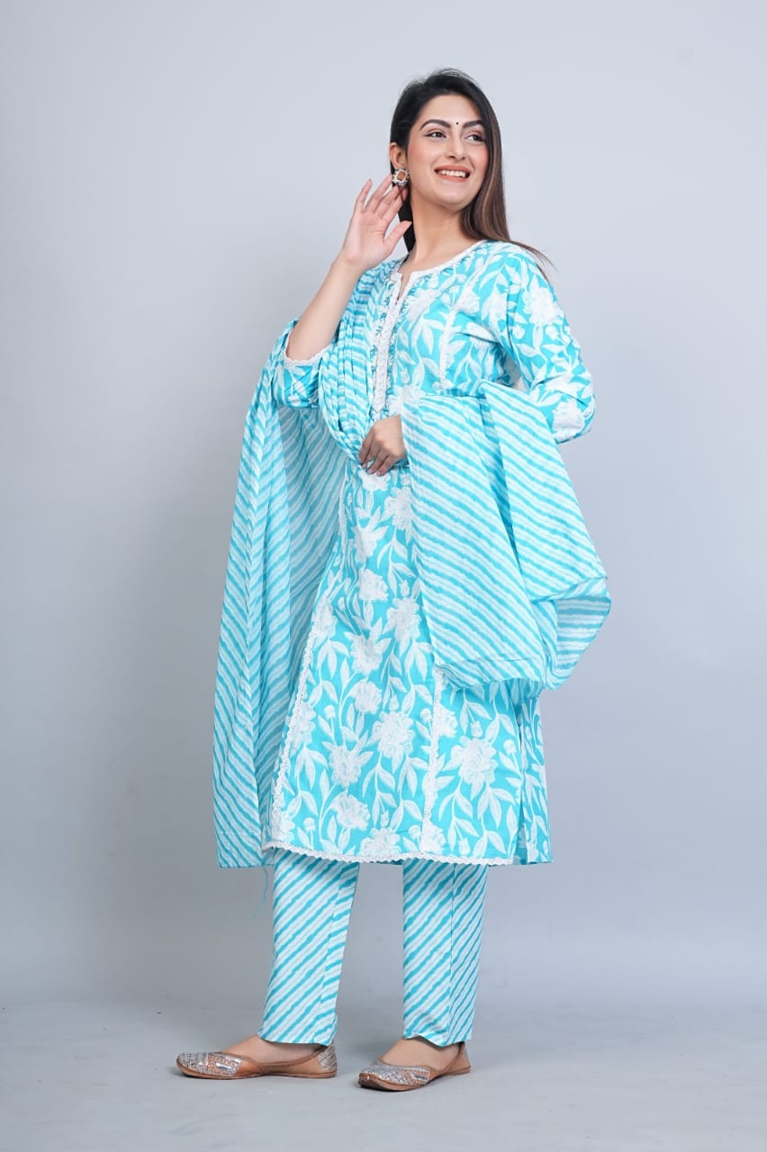 Elegant Blue Kurti