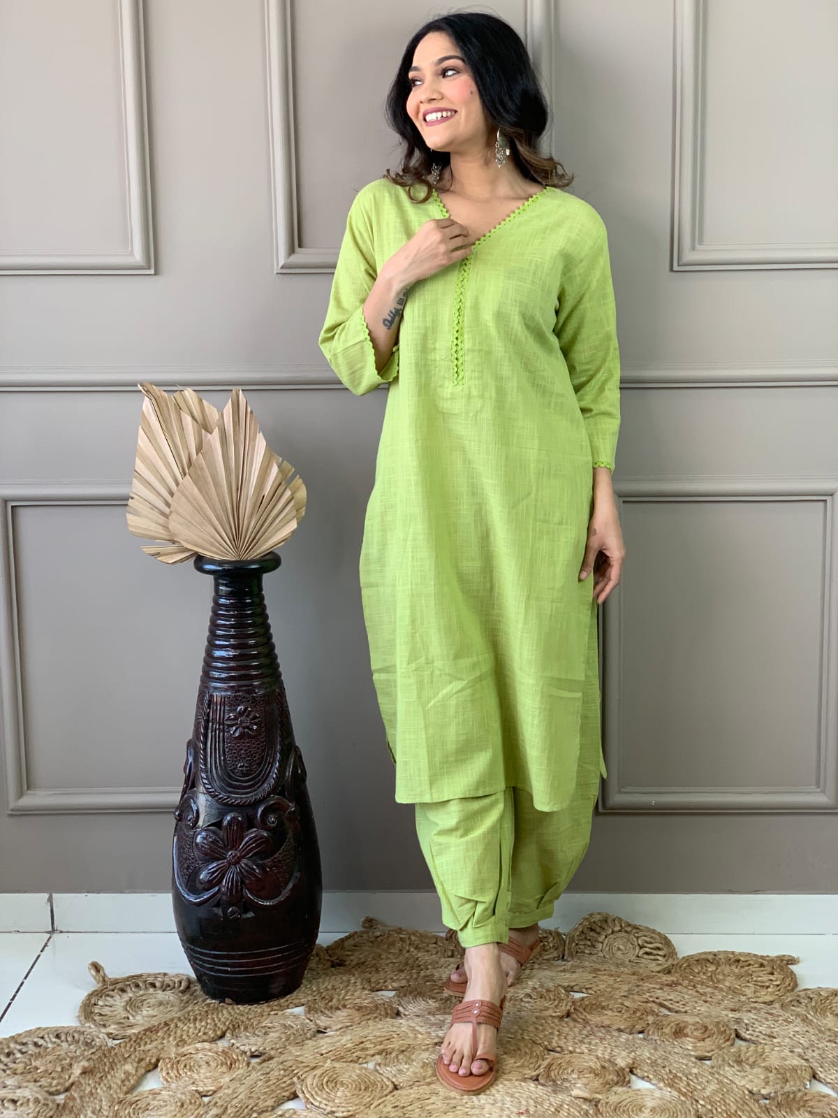 Elegant Green Co-Ord Set