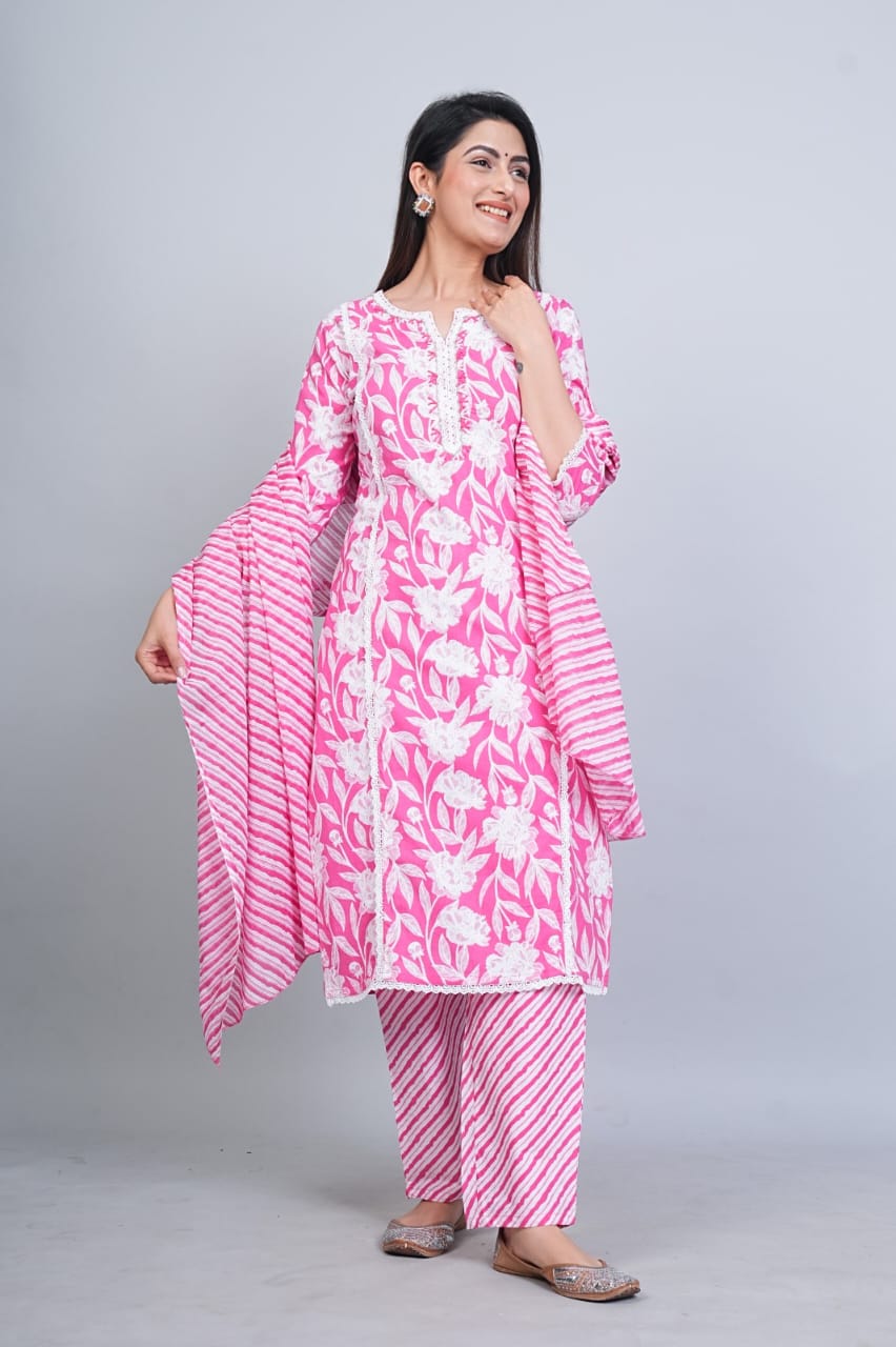 Elegant Pink Kurti