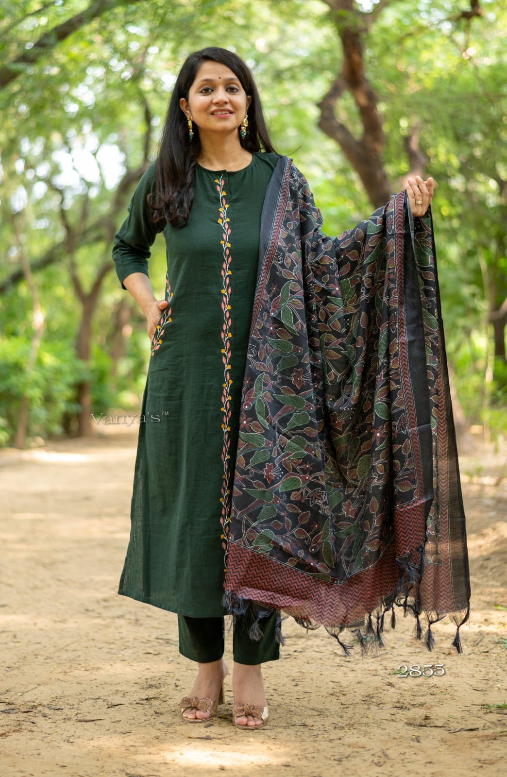 Graceful  Green Kurti for Effortless Elegance