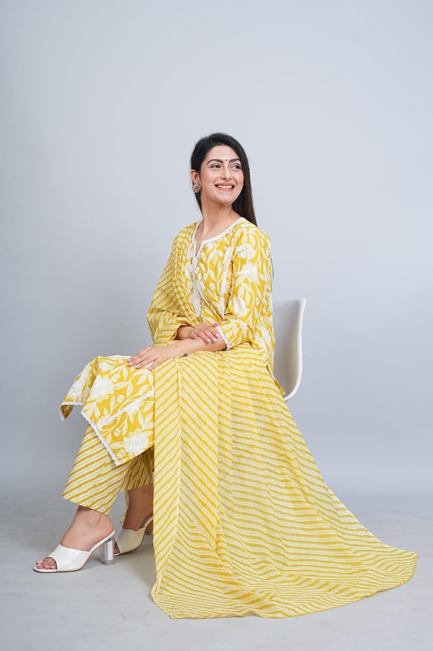 Radiant Yellow Kurti