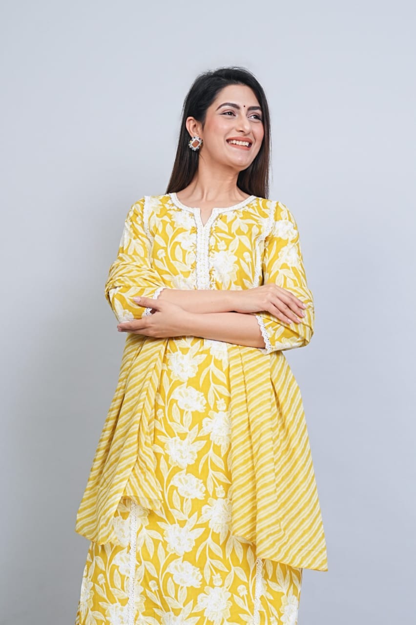 Radiant Yellow Kurti